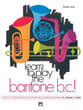 LEARN TO PLAY BARITONE BC BOOK 1 cover